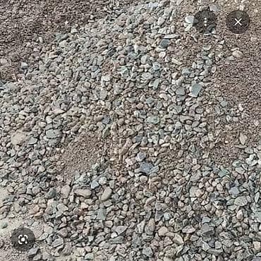 Смесь щебень и отсев, Чистая, Для бетона