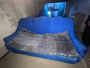 Прямой диван, Б/у, Трехместный at lalafo.kg Прямой диван, Б/у, Трехместный