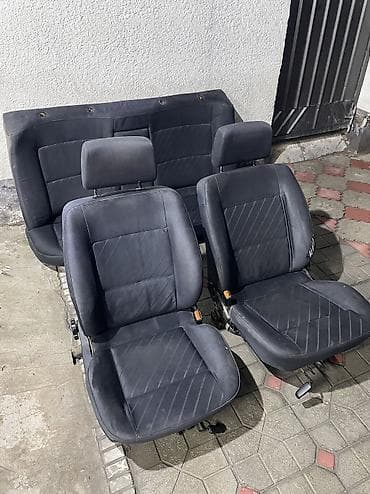 audi q6: Комплект сидений, Велюр, Audi 1995 г., Б/у, Оригинал, Германия — 2