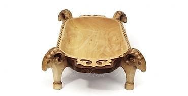 Посуда: Набор деревянной посуды в национальном стиле. этно идиш ижарага — 3