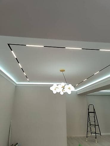 Натяжной потолок Глянцевое Монтаж