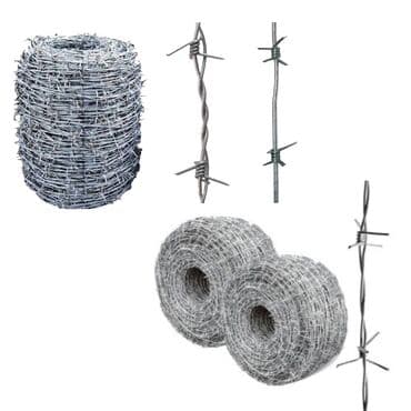 набор колючей: Колючая проволока оцинкованный 2,15мм (одножильный) Проволока Россия — 4