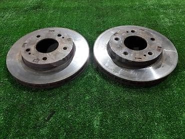 lancer: Комплект тормозных дисков Mitsubishi 1998 г., Б/у, Оригинал, Япония — 4