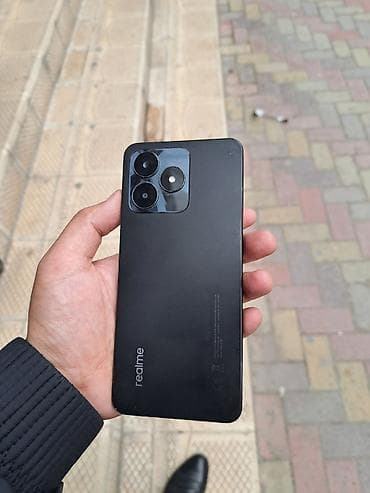 elm327 bluetooth: Realme C53, Б/у, 256 ГБ, цвет - Черный, 2 SIM — 2