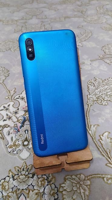 16 max: Redmi, Redmi 9A, Б/у, 32 ГБ, цвет - Синий, 2 SIM — 3