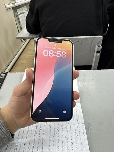 s 7 edge: IPhone 13, Белый, 94 % — 2