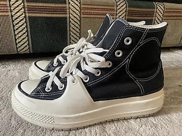 конверсы обувь: Converse Chuck Taylor All Star Platform High - Модель: высокие кеды — 2