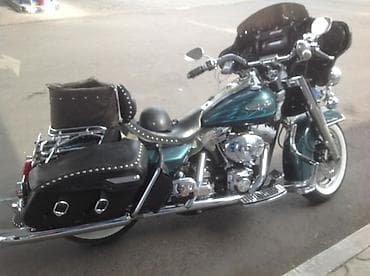 харлей мотоцикл: Harley-Davidson King Road 2001 туристический крузер с большим лобовым — 4