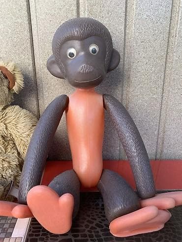 Спорт и хобби: Коллекция винтажных игрушек В наличии: 🐒 Обезьяна, Клеймо Охтален — 2