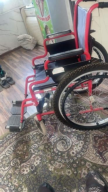 кожанные брюки: Прогулочная инвалидная коляска с усиленной рамой - Прочная стальная — 3