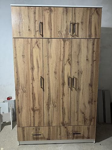 Ремонт и строительство: Шкаф для одежды, Новый, Прямой, ЛДСП — 3
