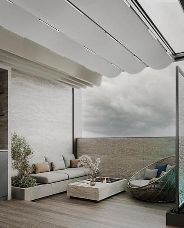 sky plaza: 1 комната, 102 м², Элитка, 14 этаж, Дизайнерский ремонт — 2
