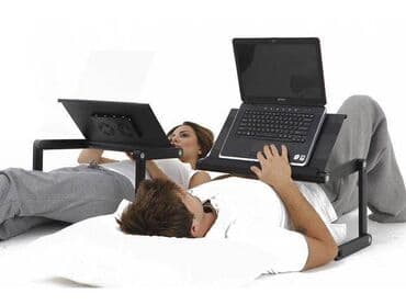 коврик для ноутбука: Стол-Трансформер с активным охлаждением для ноутбука +бесплатная — 2