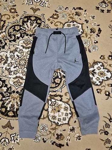 Мужские брюки, M, Jordan, Новый, цвет - Серый, Самовывоз, Платная доставка
