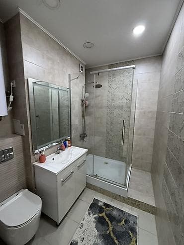 жал мкр: 3 комнаты, 100 м², 106 серия улучшенная, 8 этаж, Евроремонт — 10