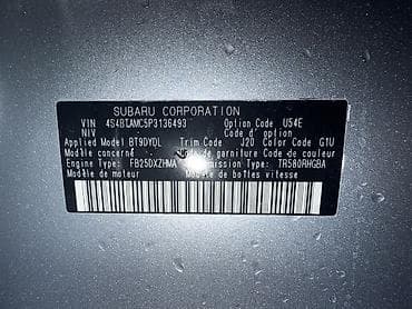 Продажа авто: Subaru Outback: 2022 г., Вариатор, Бензин — 8