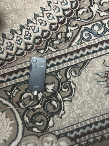 телефон mi: Redmi, Redmi 13, Колдонулган, 256 ГБ, түсү - Кара, 1 SIM — 1