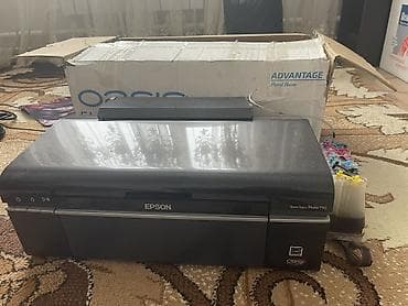 Epson Stylus Photo T50 с системой непрерывной подачи чернил (СНПЧ) - at lalafo.kg Epson Stylus Photo T50 с системой непрерывной подачи чернил (СНПЧ) -