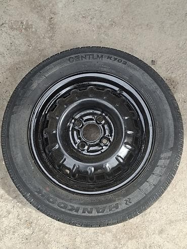 Колеса в сборе 175 / 65 / R 14, Лето, Б/у, Запаска, Легковые, Железные, отверстий - 4