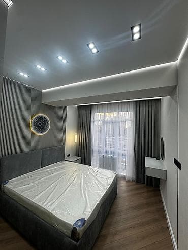 2 bedroom: 2 комнаты, 56 м², Асанбай мкр Элитка, 5 этаж, Дизайнерский ремонт — 1