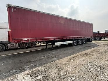 транс: Прицеп, Krone, Тентованный, от 12 т, Б/у — 7