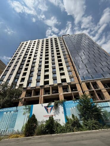 срочный выкуп квартир в бишкеке: 1 комната, 65 м², Элитка, 13 этаж, ПСО (под самоотделку) — 3