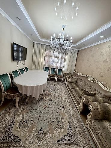 квартира в токмок: 3 комнаты, 66 м², 105 серия, 3 этаж, Евроремонт — 2