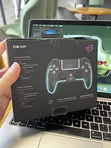 PS3 (Sony PlayStation 3): Геймпад DEXP G-14 - Беспроводной/проводной джойстик с прозрачным — 5