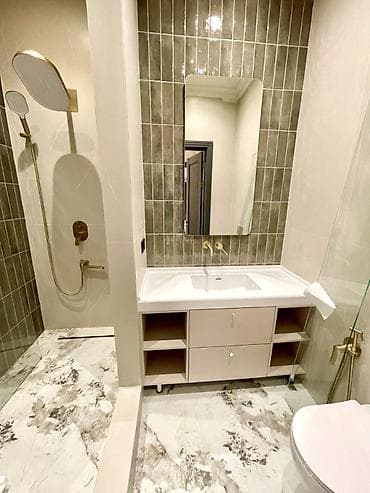 Недвижимость: 3 комнаты, 109 м², Асанбай мкр Элитка, Дизайнерский ремонт — 6