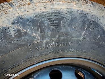 шины 225 60 15: Колеса в сборе 225 / 70 / R 15, Зима, Б/у, Комплект, Легкий коммерческий транспорт (C/LT), Железные, отверстий - 5 — 3