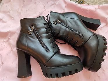 Женская обувь: Кожаные зимние сапоги люкс + 2 пары в подарок Размер 38 (245 мм) — 1