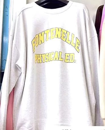 Футболки: Свитшоты унисекс с круглым вырезом. - Фасон: свободный крой, длинный — 4