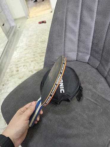 удар сила: 1 шт Профессиональная ракетка Donic DESTO F1. брали за 3000 играли раз — 1