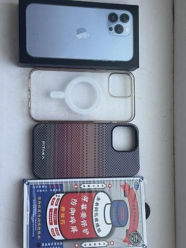 iphone sr: IPhone 13 Pro Max, 256 ГБ, Sierra Blue, 92 % — 5