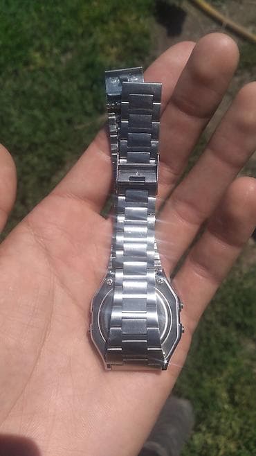 арзан саат: Классикалык сааттар саат, Casio, Суу өткөрбөөчү, Эркектердики, Колдонулган — 7