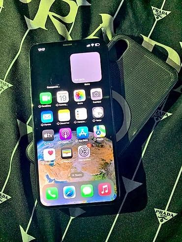 IPhone X, Б/у, 64 ГБ, Space Gray, Чехол