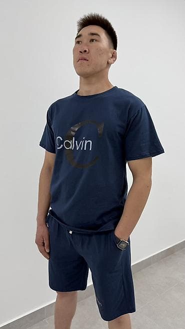 красивые вещи: Мужской домашний костюм, M, L, XL, Новый, цвет - Синий, Самовывоз, Бесплатная доставка, Платная доставка — 1