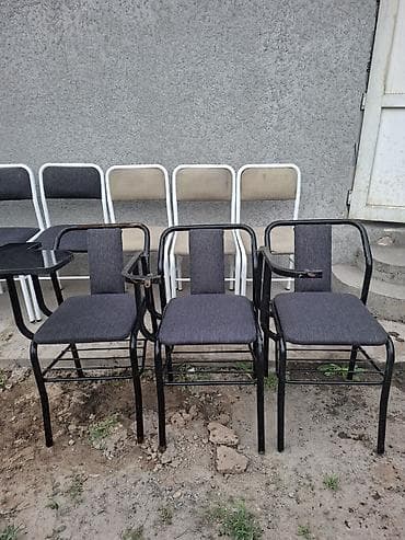 чехлы для офисных кресел: Офисный стул, цвет - Белый, Железо — 4