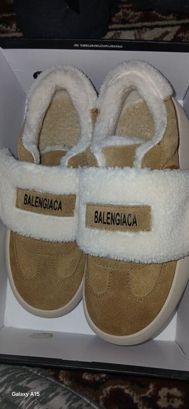 детские сапоги для девочек: Зимние детские кеды/ботинки с мехом - Теплая внутренняя отделка — 4