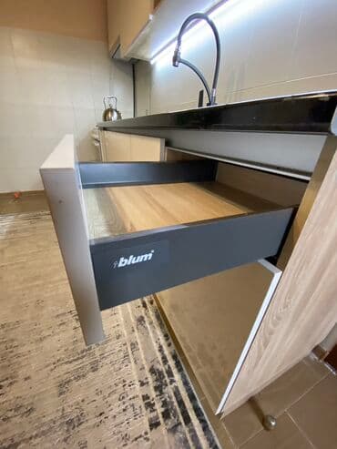 перетяжка мебели на дому: Мебель на заказ, Кухонный гарнитур, Стол, Столешница — 4