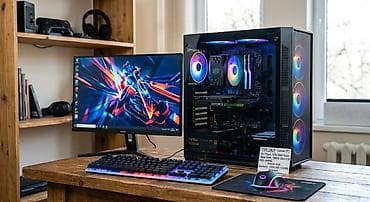 Компьютер, ядер - 6, ОЗУ 16 ГБ, Игровой, Б/у, Intel Core i5, NVIDIA GeForce GTX 1660 Ti, HDD + SSD
