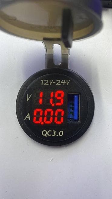 Салон үчүн аксессуарлар: USB-зарядка, кнопок, панель переключателя, 12 В, 24 В — 5