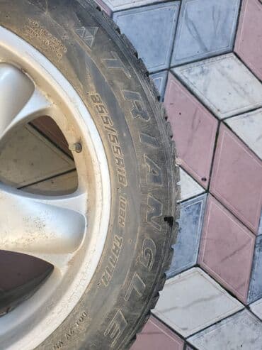 Тазалоочу каражаттар: Дөңгөлөктөр монтажда 255 / 55 / R 18, Кыш, Колдонулган, Комплект, Жол тандабастар (АТ/МТ), Куйма — 5