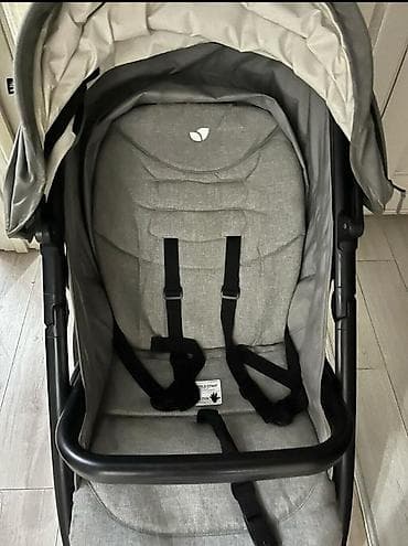 коляски joie: Прогулочная коляска Joie (серый цвет) - Маневренная трехколесная — 4