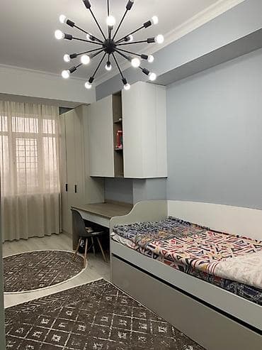 Недвижимость: 4 комнаты, 143 м², Асанбай мкр Элитка, 7 этаж, Свежий ремонт — 6