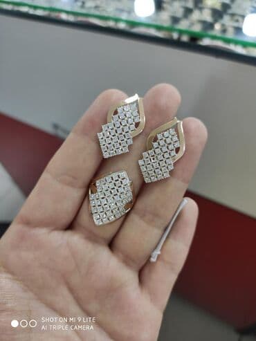 свадебные платья от производителя: Набор украшений, Проба 925, Женские, Новый — 7