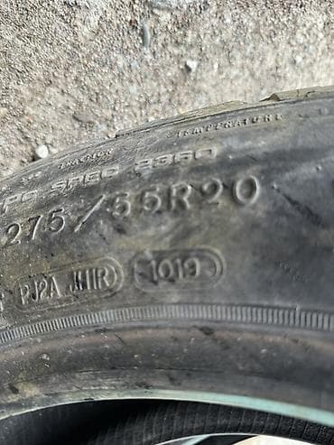 rav4 se: Шины 275 / 55 / R 20, Лето, Б/у, Пара, Внедорожные (АТ/МТ), Япония, GoodYear — 6