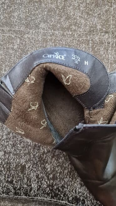 обувь больших размеров бишкек: Мужские ботинки, 36.5, Caprice, Б/у, цвет - Коричневый, Самовывоз — 5