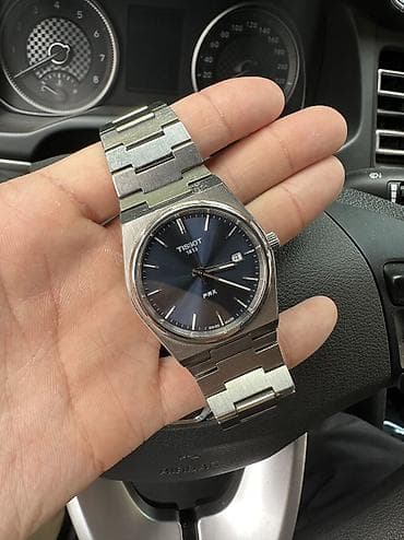 ремон часов: Классические часы часы, Tissot, Серебро, Швейцария, Оригинал, Мужские, Б/у — 3