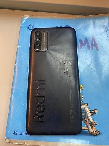 redmi: Redmi, Redmi 9T, Б/у, 64 ГБ, цвет - Черный, 1 SIM, 2 SIM — 2